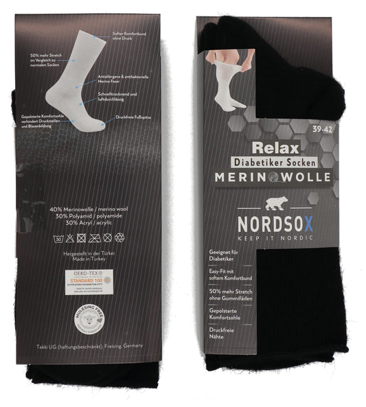 4 Paar Merino Komfort Airline Socken