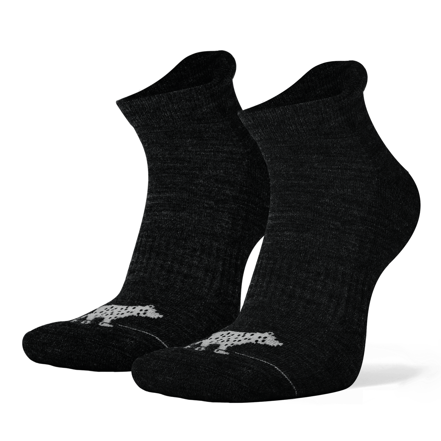 4 Paar Merino Sportsocken kurz gepolstert