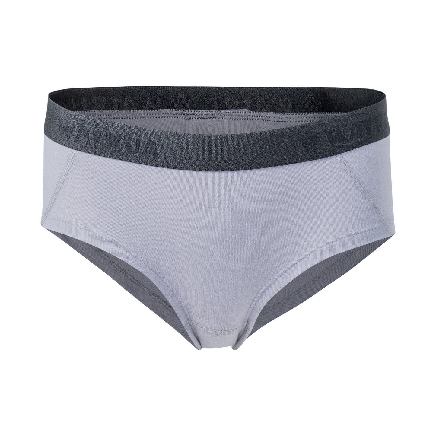Damen Unterhose Hipster 100% Merino Wolle 17.2 Micron grau