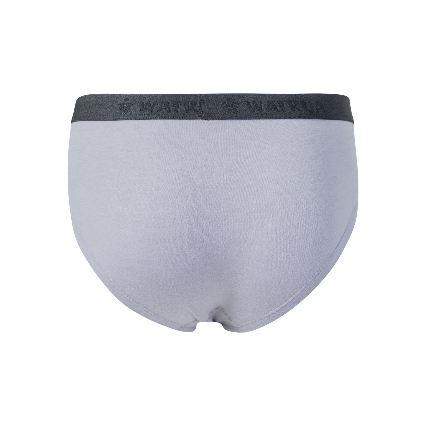 Damen Unterhose Hipster 100% Merino Wolle 17.2 Micron grau