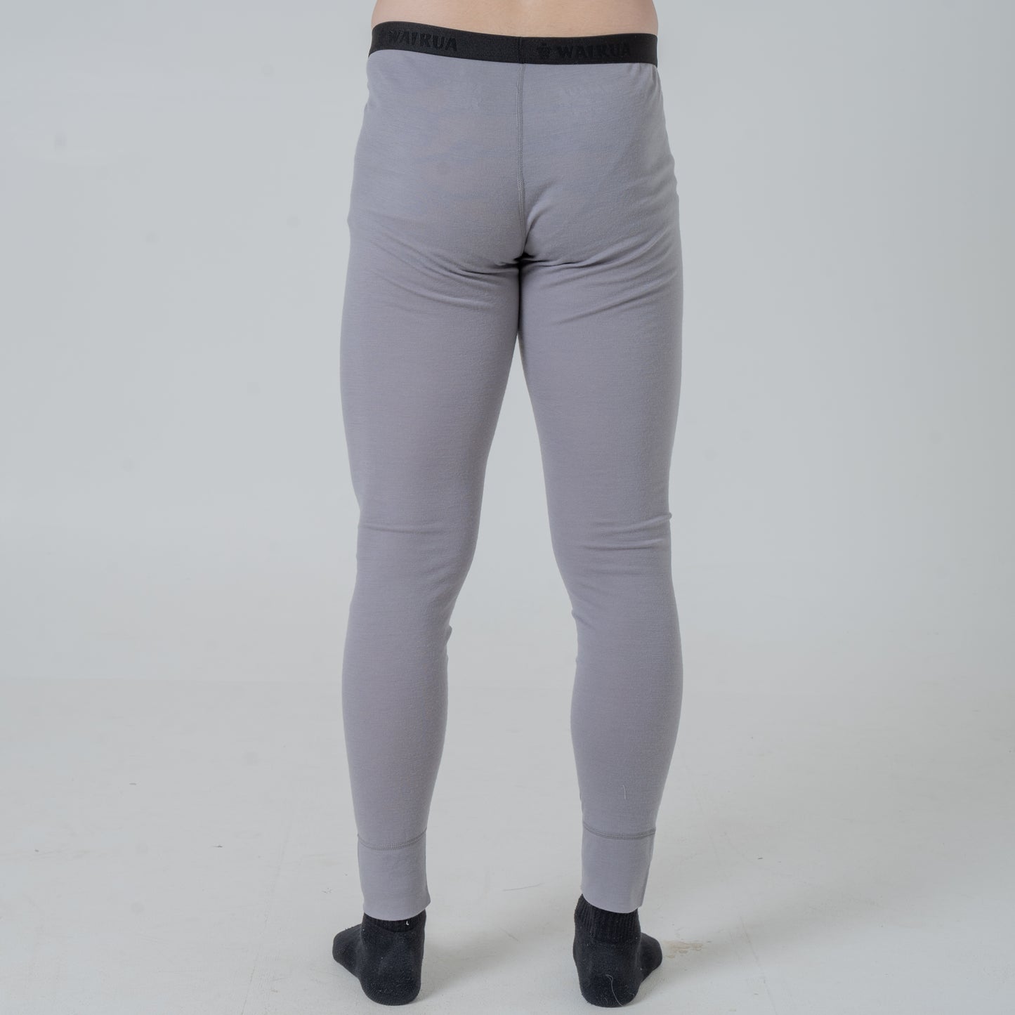 Herren Base Layer 100% Merino Wolle 17.2 Micron grau