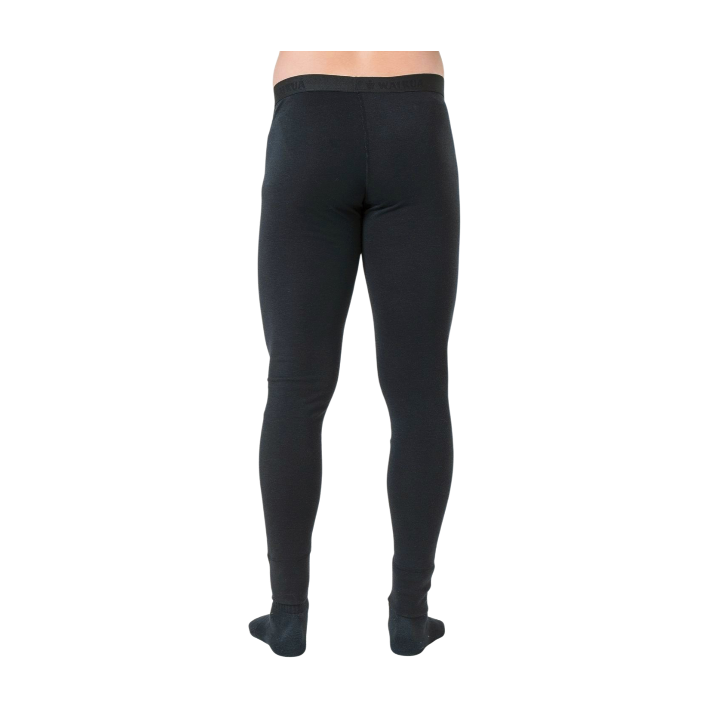 Herren Base Layer 100% Merino Wolle 17.2 Micron schwarz